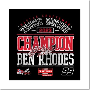 Ben Rhodes Craftsman Truck Series Champion Posters and Art